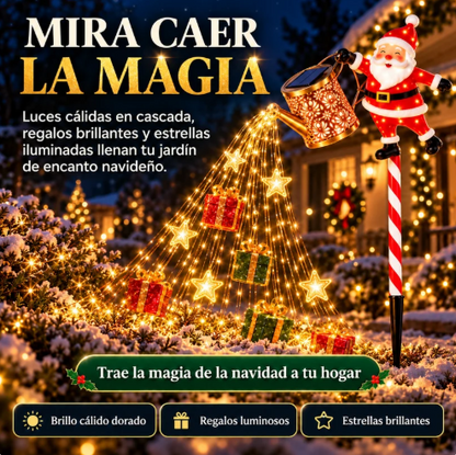🎅 Viejito Pascuero Solar: la decoración que todos se detienen a mirar esta Navidad ✨