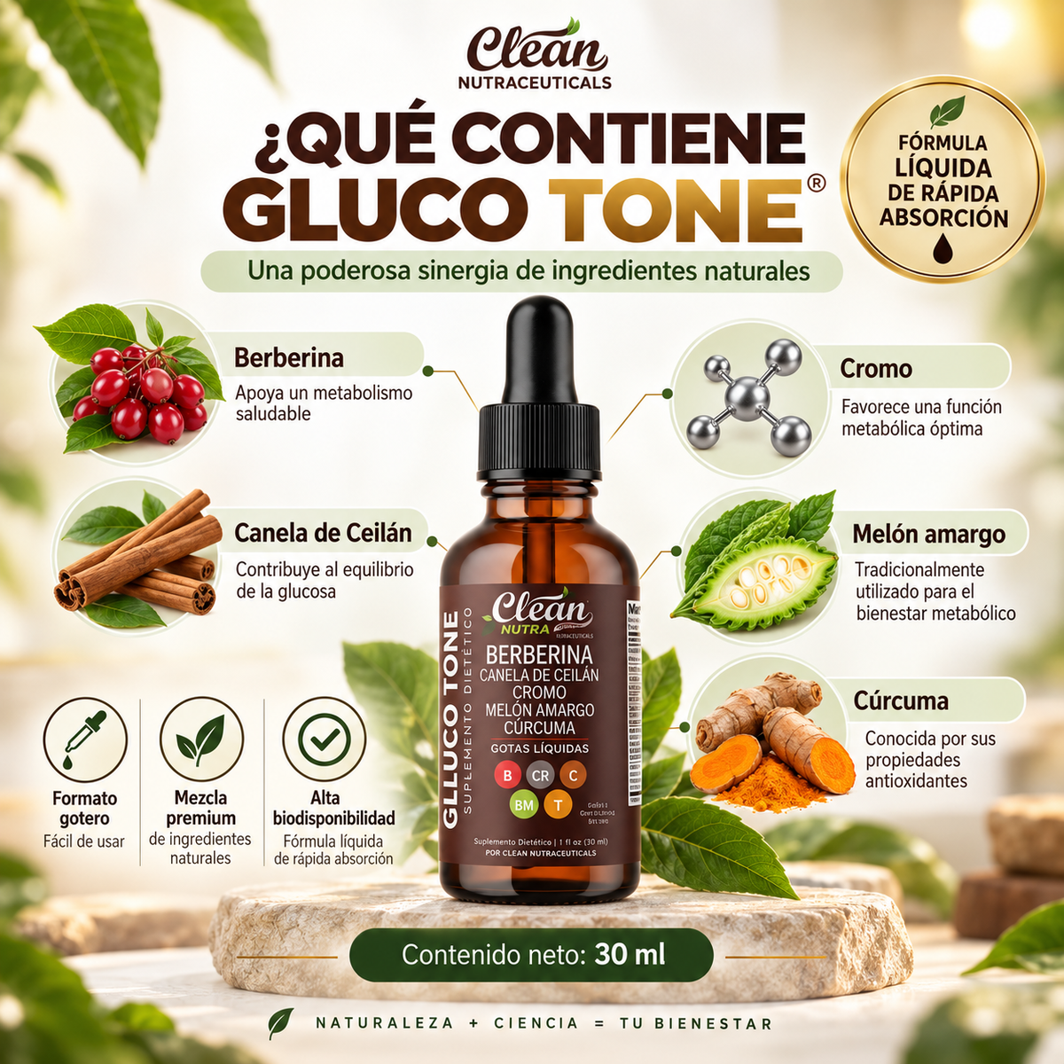 GLUCO TONE – Descubre por qué todos hablan de esta combinación
