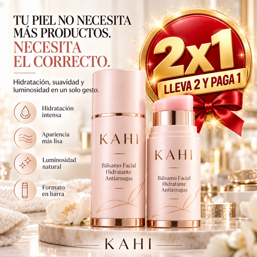 KAHI – Tu mejor piel en un solo gesto ✨