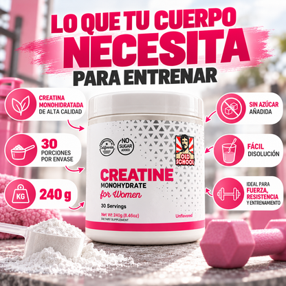 CREATINA PARA MUJERES - OLD SCHOOL®