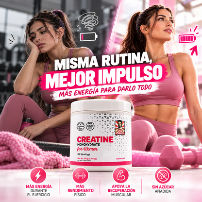 CREATINA PARA MUJERES - OLD SCHOOL®