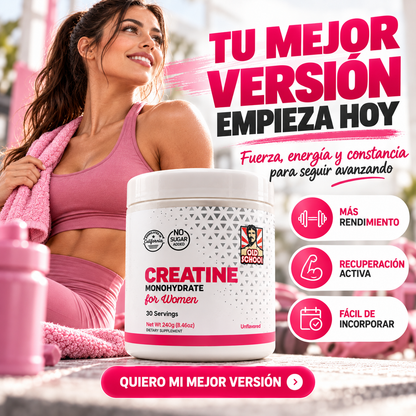 CREATINA PARA MUJERES - OLD SCHOOL®