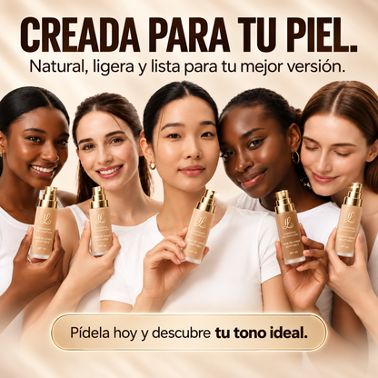 Base de Maquillaje en Spray Antiedad con SPF 50 – Se Adapta a tu Tono de Piel