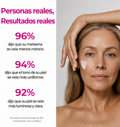 Crema Aclarante Luz Nativa® - Recupera la luminosidad de tu piel
