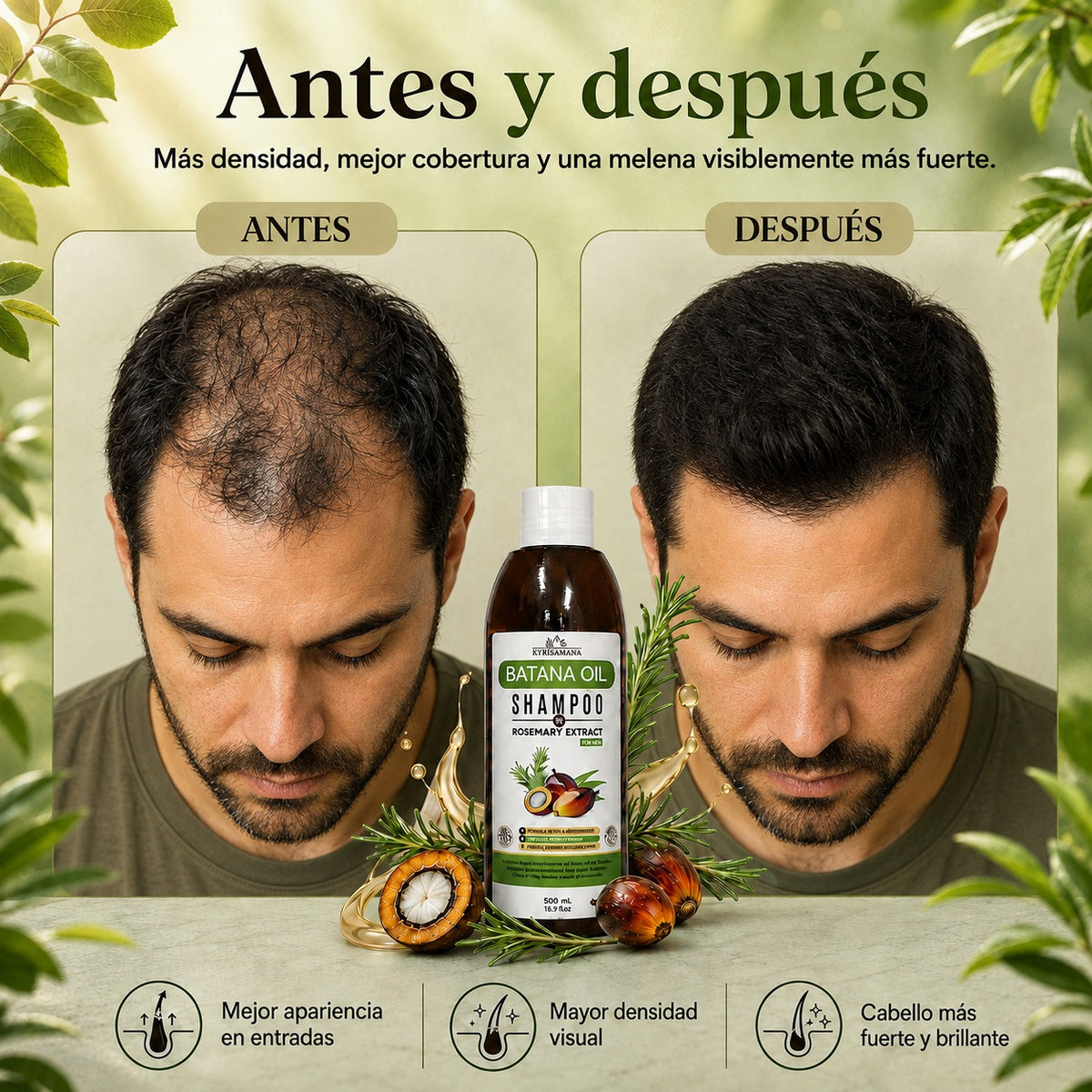 Shampoo Batana Crecimiento Cabello