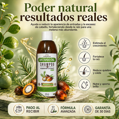 Shampoo Batana Crecimiento Cabello