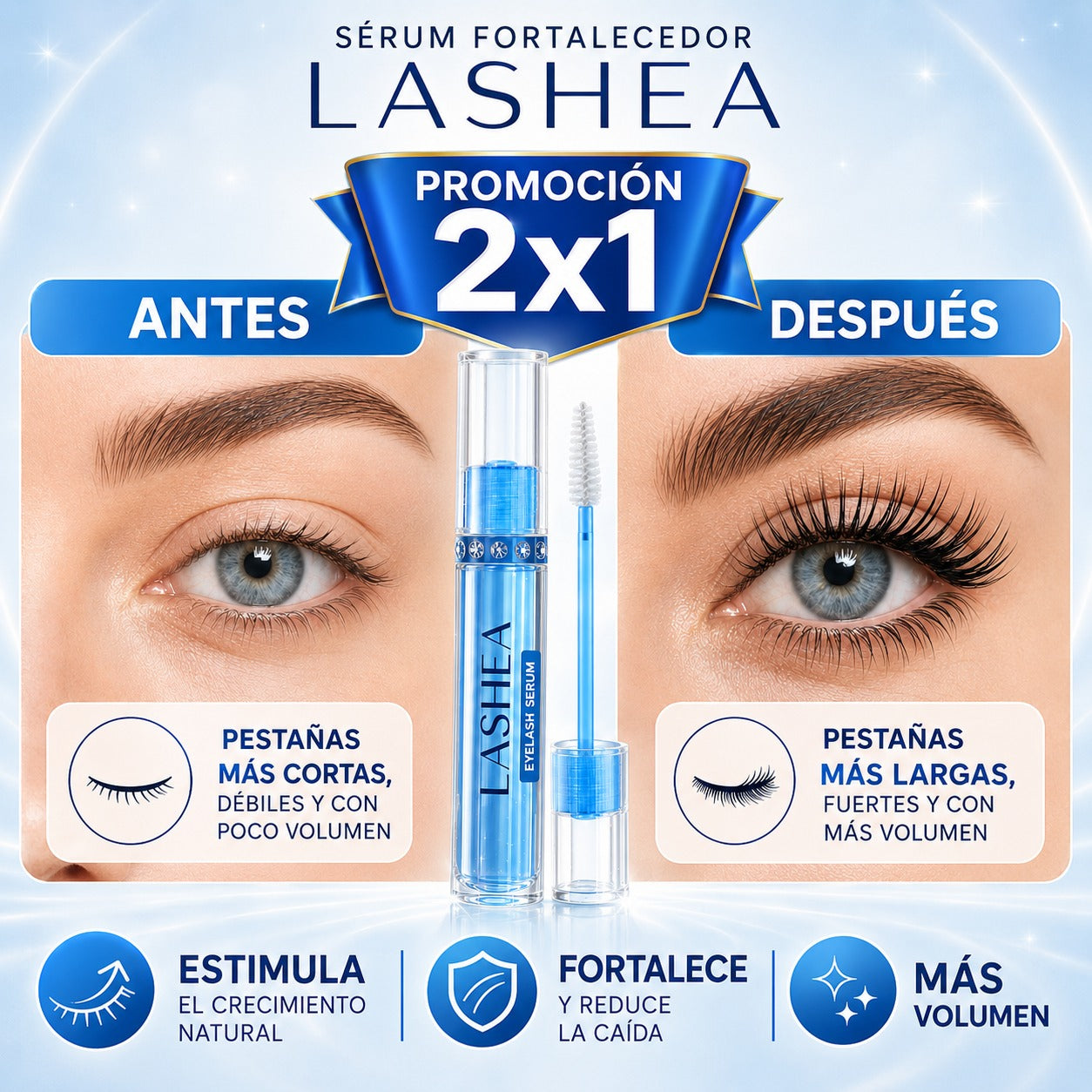 SERUM PESTAÑAS LASHEA - PROMOCIÓN 2X1