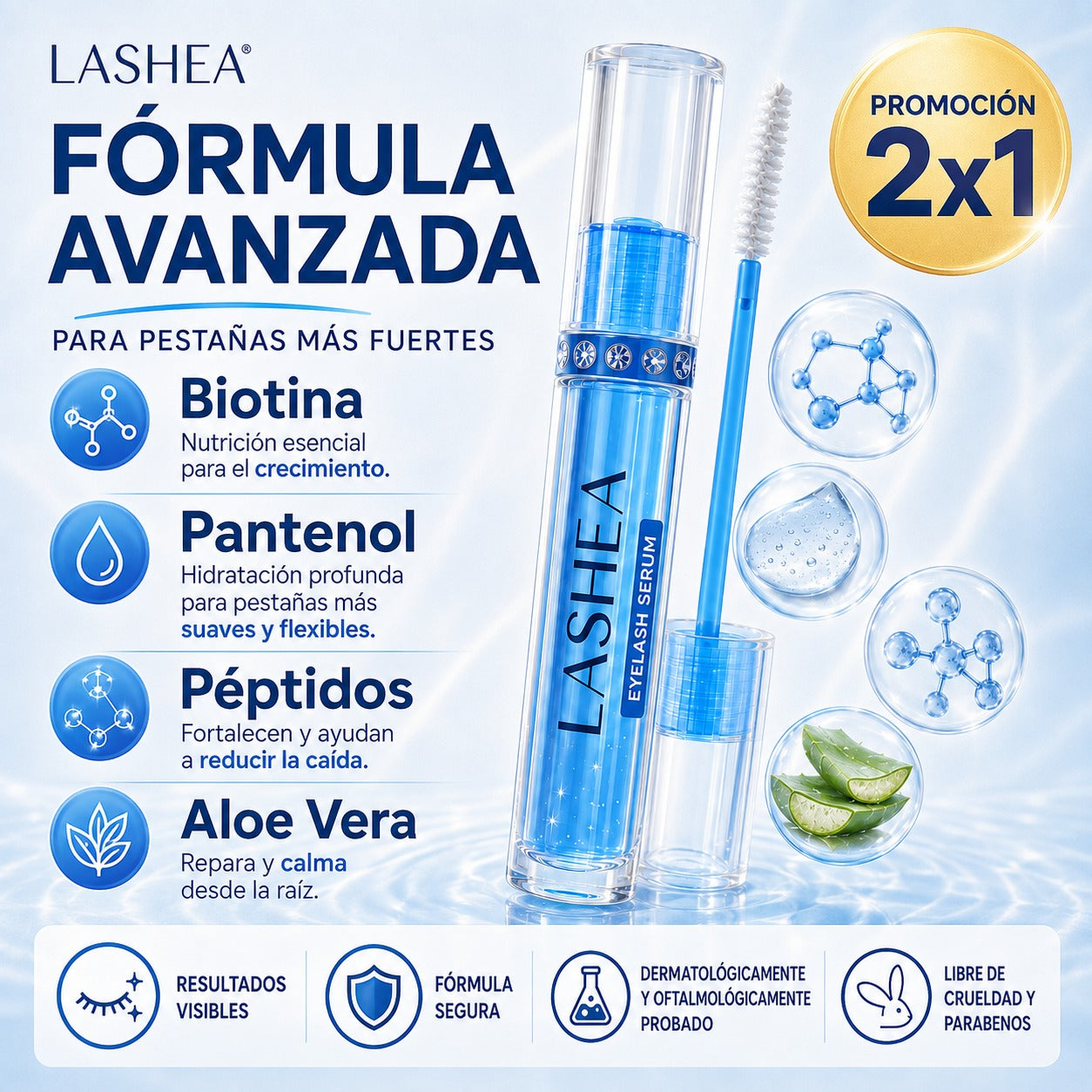 SERUM PESTAÑAS LASHEA - PROMOCIÓN 2X1