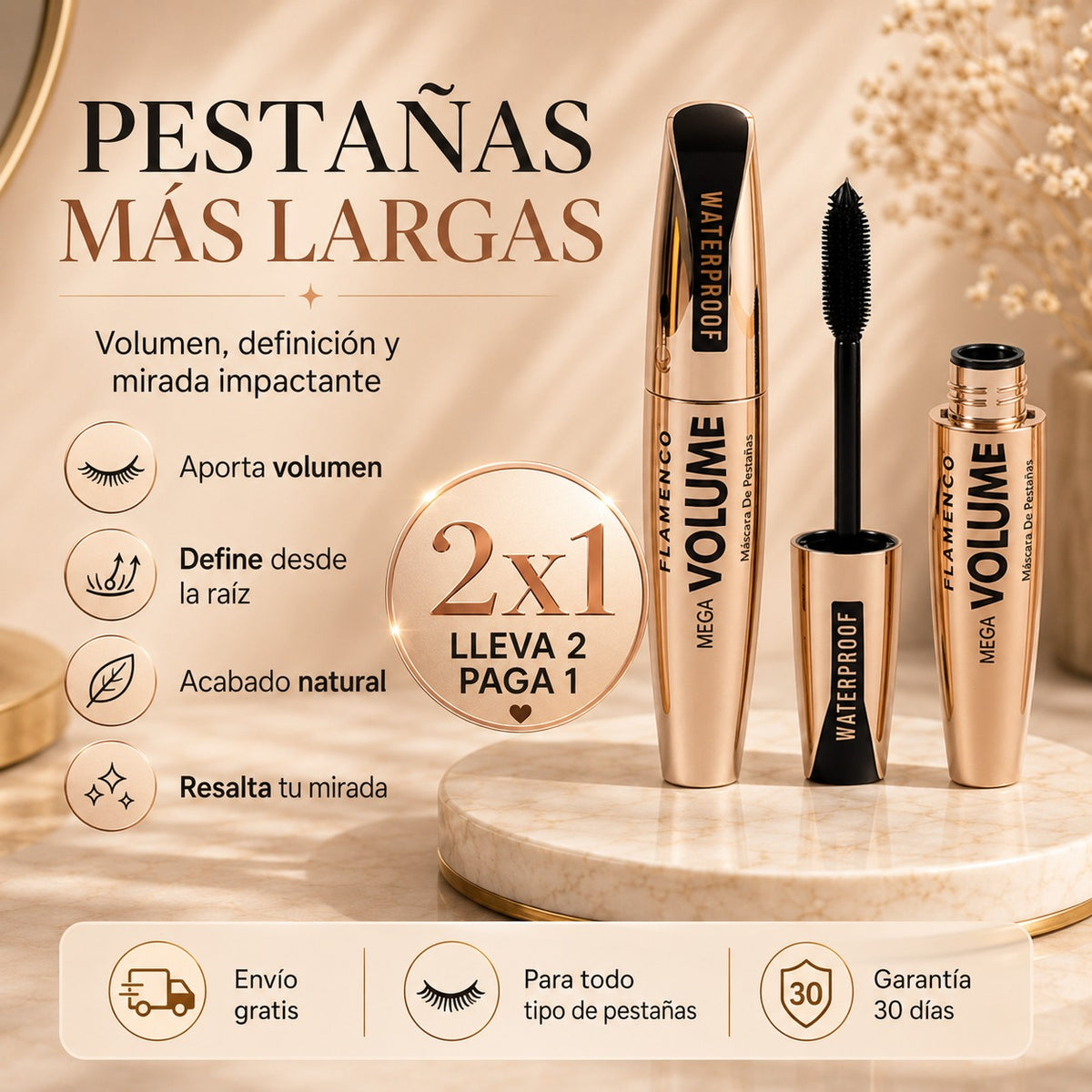 MÁSCARA DE PESTAÑAS - PROMOCIÓN 2X1